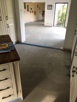 nu-heat underfloor heating screed on top of existing floor