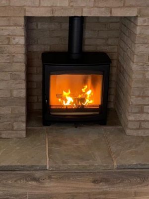 Commissioning of Aspect 8 Slimline SE Woodburning Stove