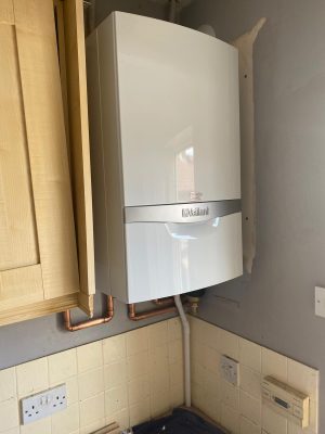 Boiler and cylinder upgrade new vaillant ecotec system boiler installed