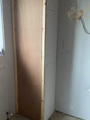 Straight swap bathroom new bathroom cupboard door