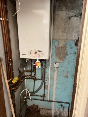 combi boiler swap old condemned Ravenheat boiler in rented accommodation